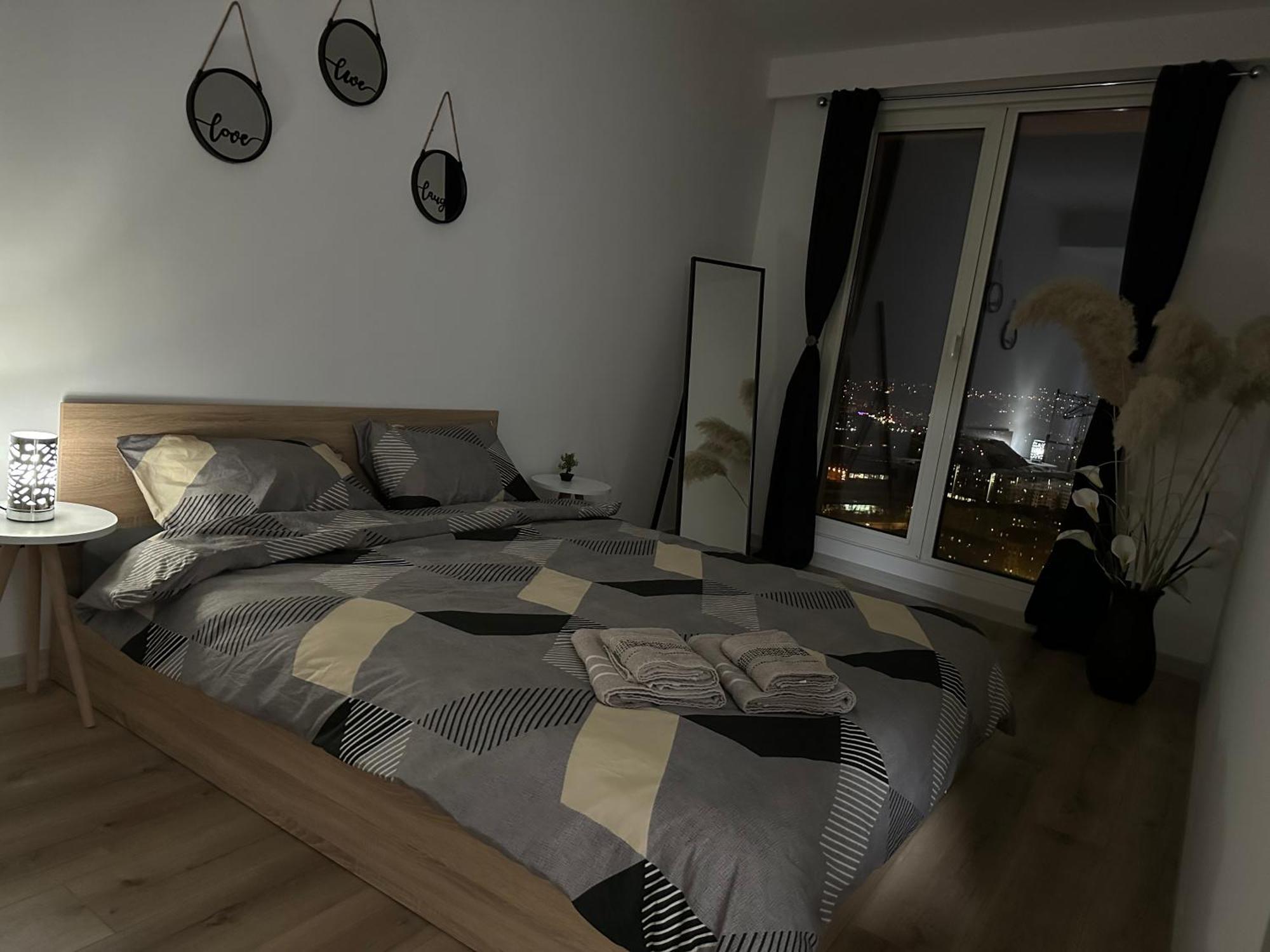 Cevahir Sky City Apartment With Spa, Pool & Fitness Included Skopie Exterior foto