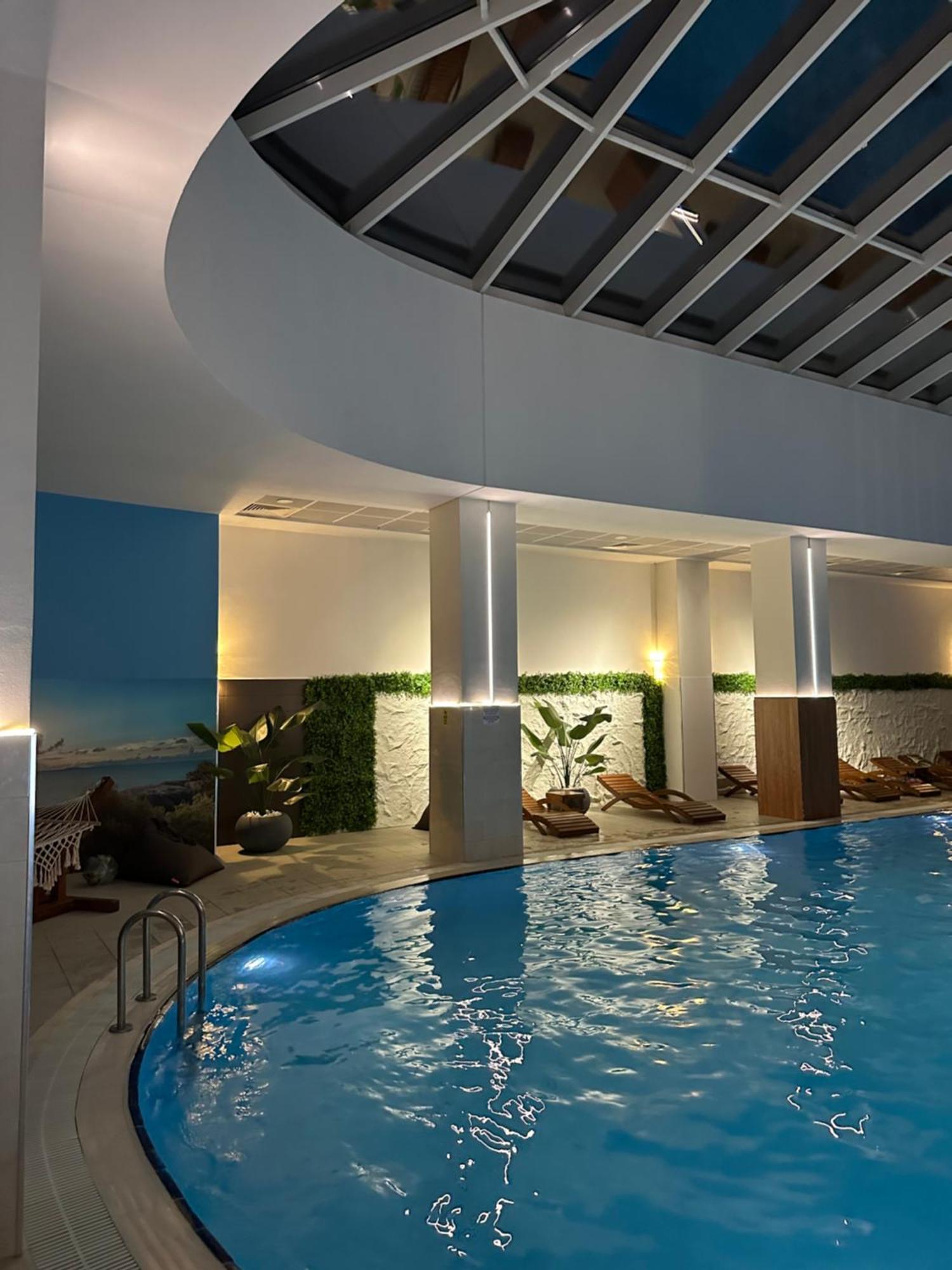 Cevahir Sky City Apartment With Spa, Pool & Fitness Included Skopie Exterior foto